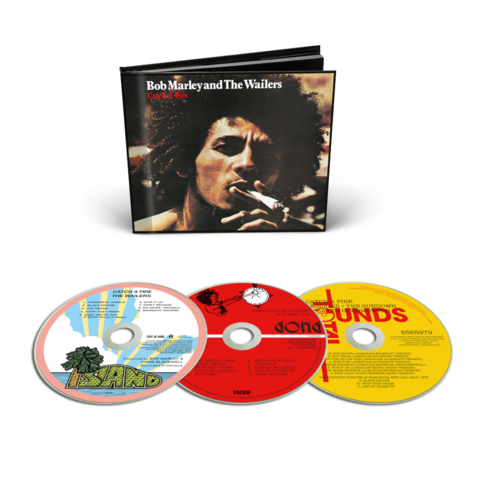 Catch A Fire (50th Anniversary) by Bob Marley & The Wailers - 3 CD - shop now at Bob Marley store
