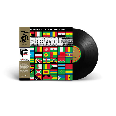 Survival (Ltd. Half-Speed Mastered LP) by Bob Marley & The Wailers - LP - shop now at Bob Marley store