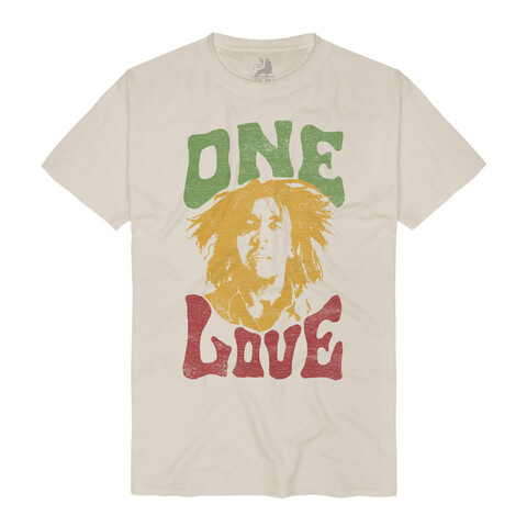 One Love Face by Bob Marley - T-Shirt - shop now at Bob Marley store