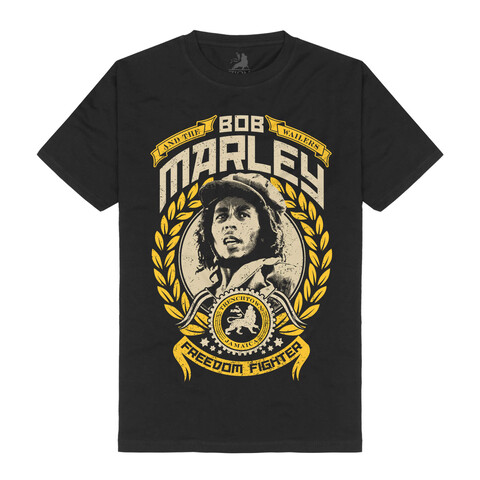 Freedom Fighter von Bob Marley - T-Shirt jetzt im Bob Marley Store