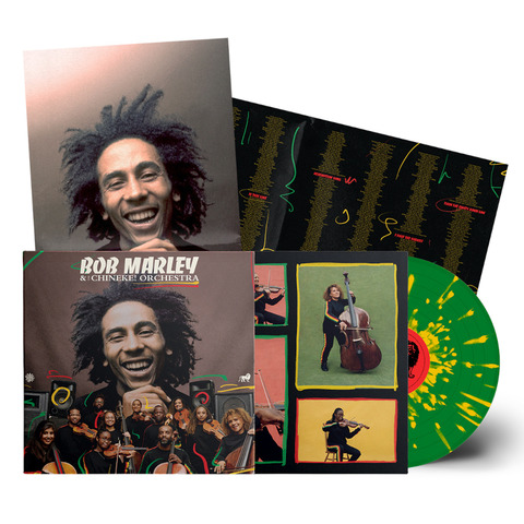Bob Marley & The Chineke! Orchestra by Bob Marley - Exclusive Splatter Vinyl LP + Poster - shop now at Bob Marley store