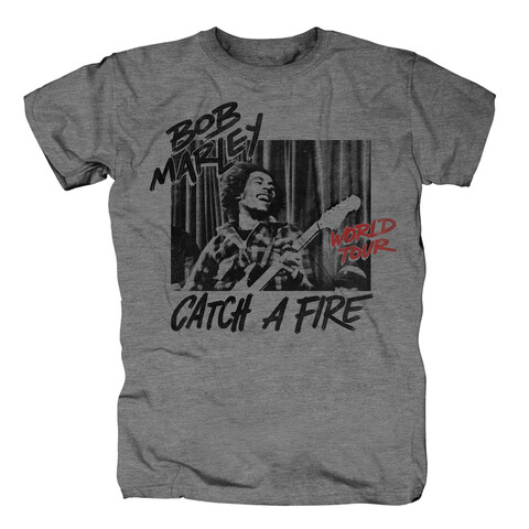 Catch A Fire World Tour by Bob Marley - T-Shirt - shop now at Bob Marley store